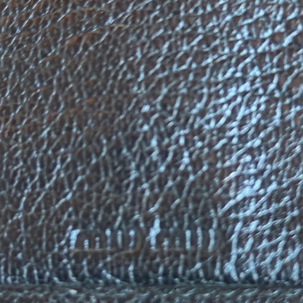 EUC Miu Miu Black and Gold Pebbled Leather Clutch - Picture 13 of 16